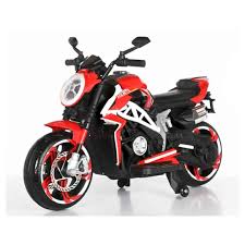 MOTO A BATTERIE POUR ENFANT ROUGE
