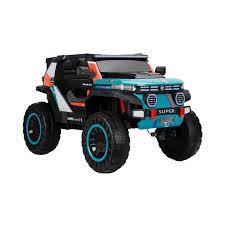 VOITURE ELECTRIQUE 4*4 BLEU