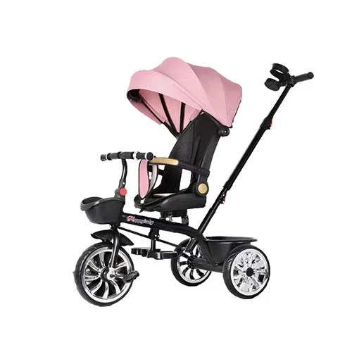 VELO POUSSETTE  3 ROUE ROSE