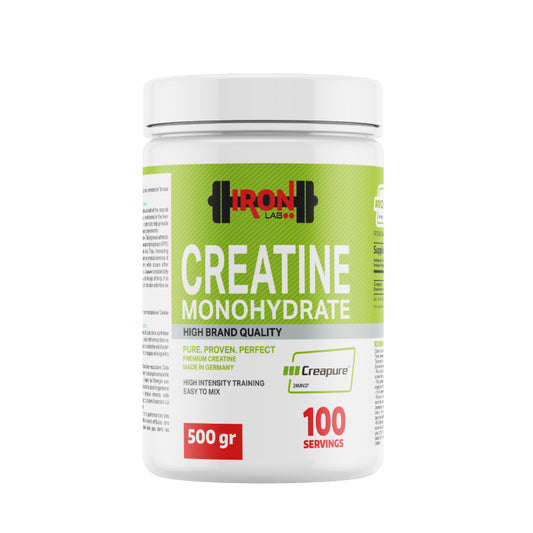 CREATINE MONOHYDRATE 𝘾𝙧𝙚𝙖𝙥𝙪𝙧𝙚® – 500 gr IRON LAB