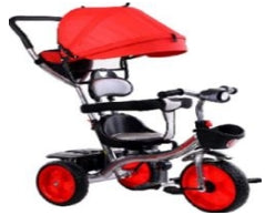 VELO POUSSETTE  3 ROUE ROSE