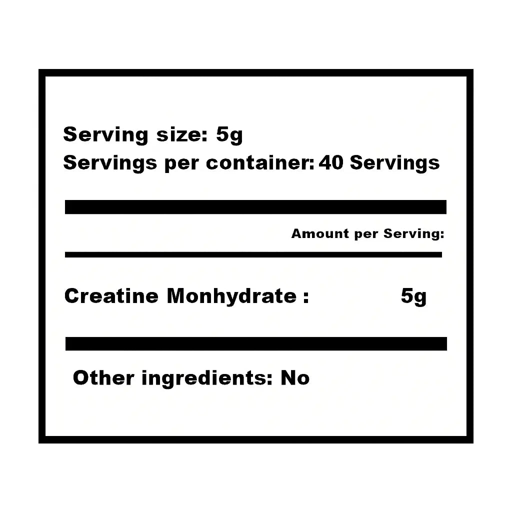 Créatine Monohydrate Perfect Nutrition