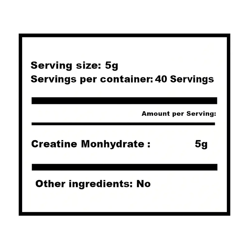 Créatine Monohydrate Perfect Nutrition