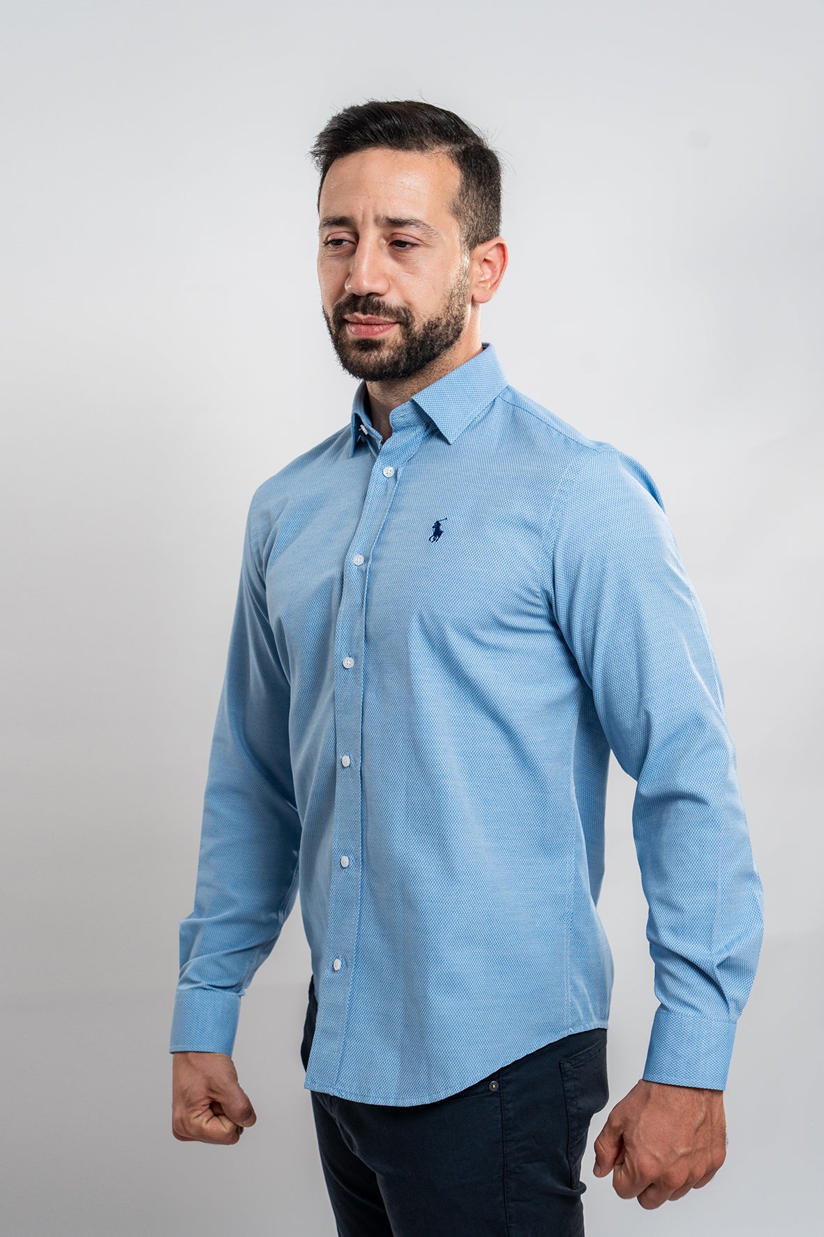 Polo Ralph Lauren Custom Fit - Chemise - Imprimer Triangle