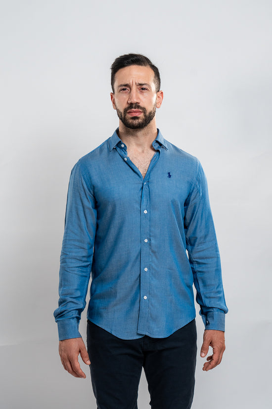 Polo Ralph Lauren Custom Fit - Chemise - Indigo