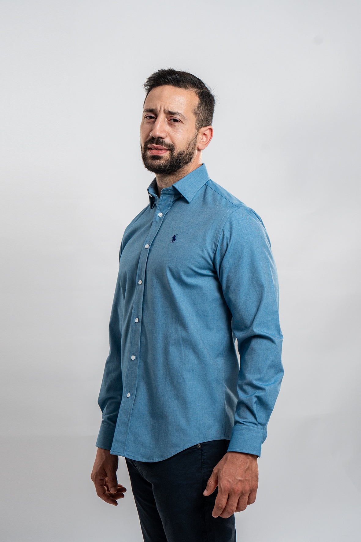 Polo Ralph Lauren Custom Fit - Chemise - Indigo