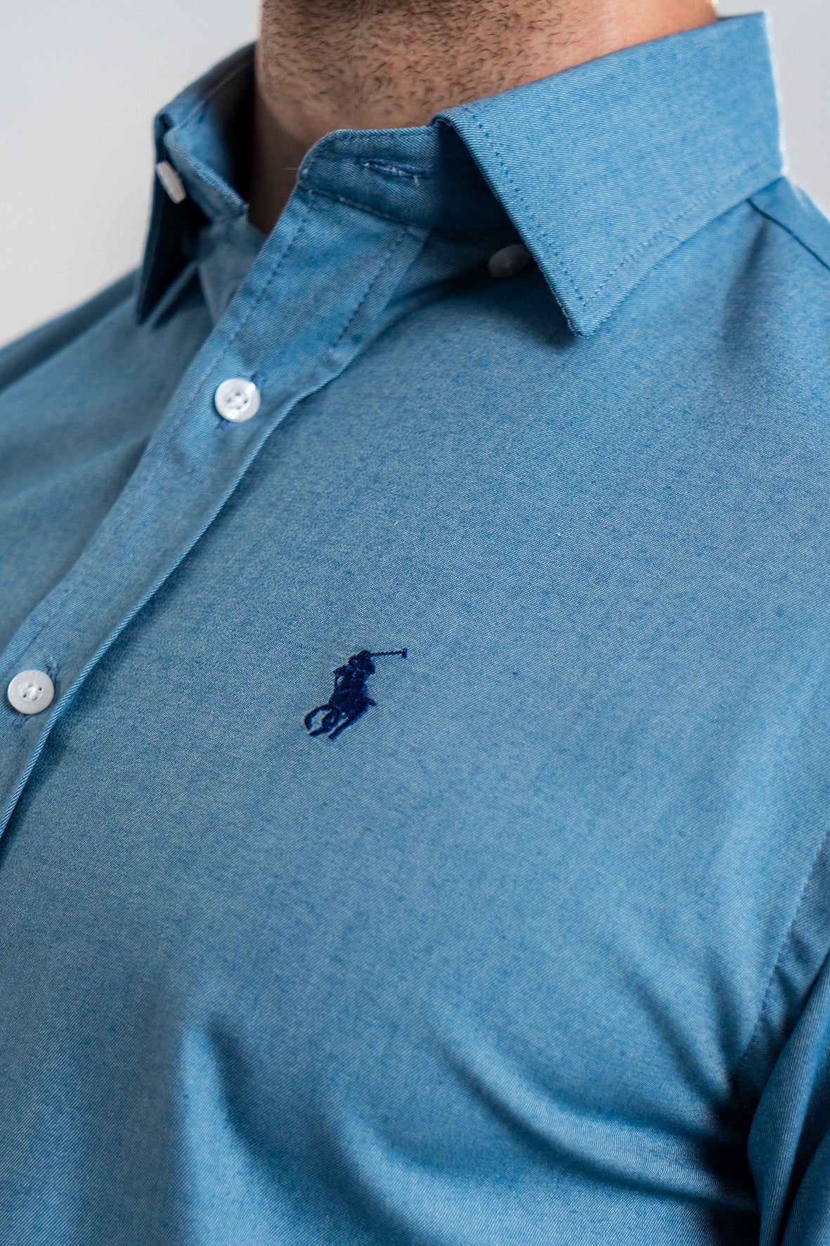Polo Ralph Lauren Custom Fit - Chemise - Indigo