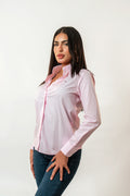 Tommy Hilfiger STRETCH REGULAR SHIRT - Chemisier - Striped Pink