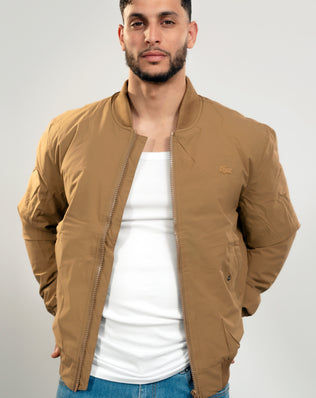 LACOSTE Veste mi-saison Brown