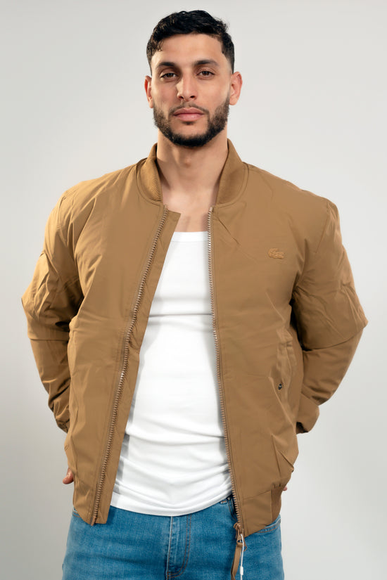 LACOSTE Veste mi-saison Brown