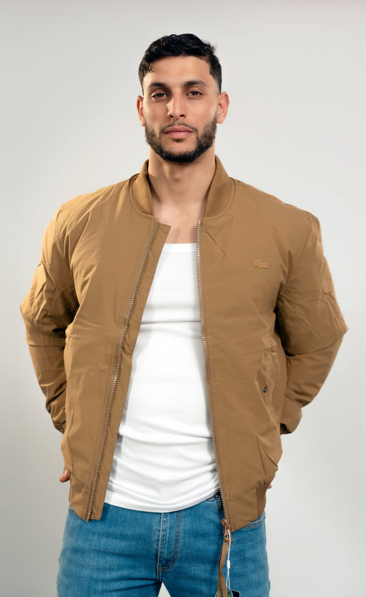 LACOSTE Veste mi-saison Brown