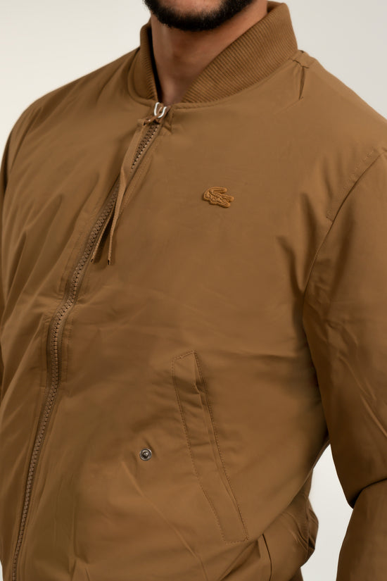 LACOSTE Veste mi-saison Brown