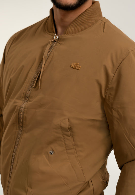 LACOSTE Veste mi-saison Brown