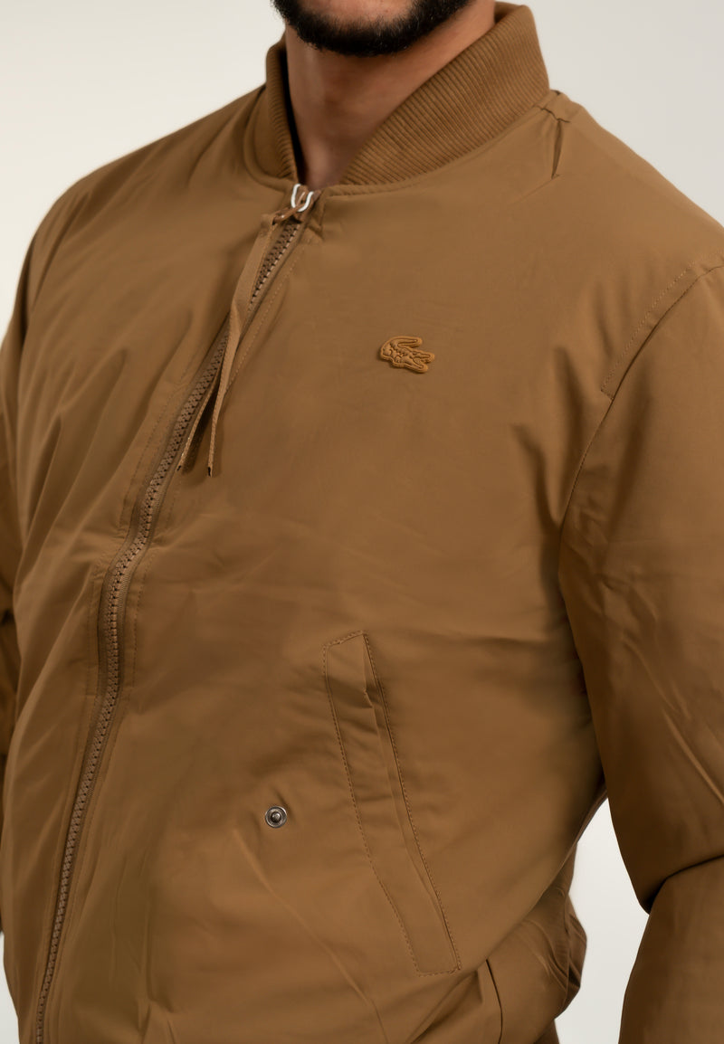 LACOSTE Veste mi-saison Brown