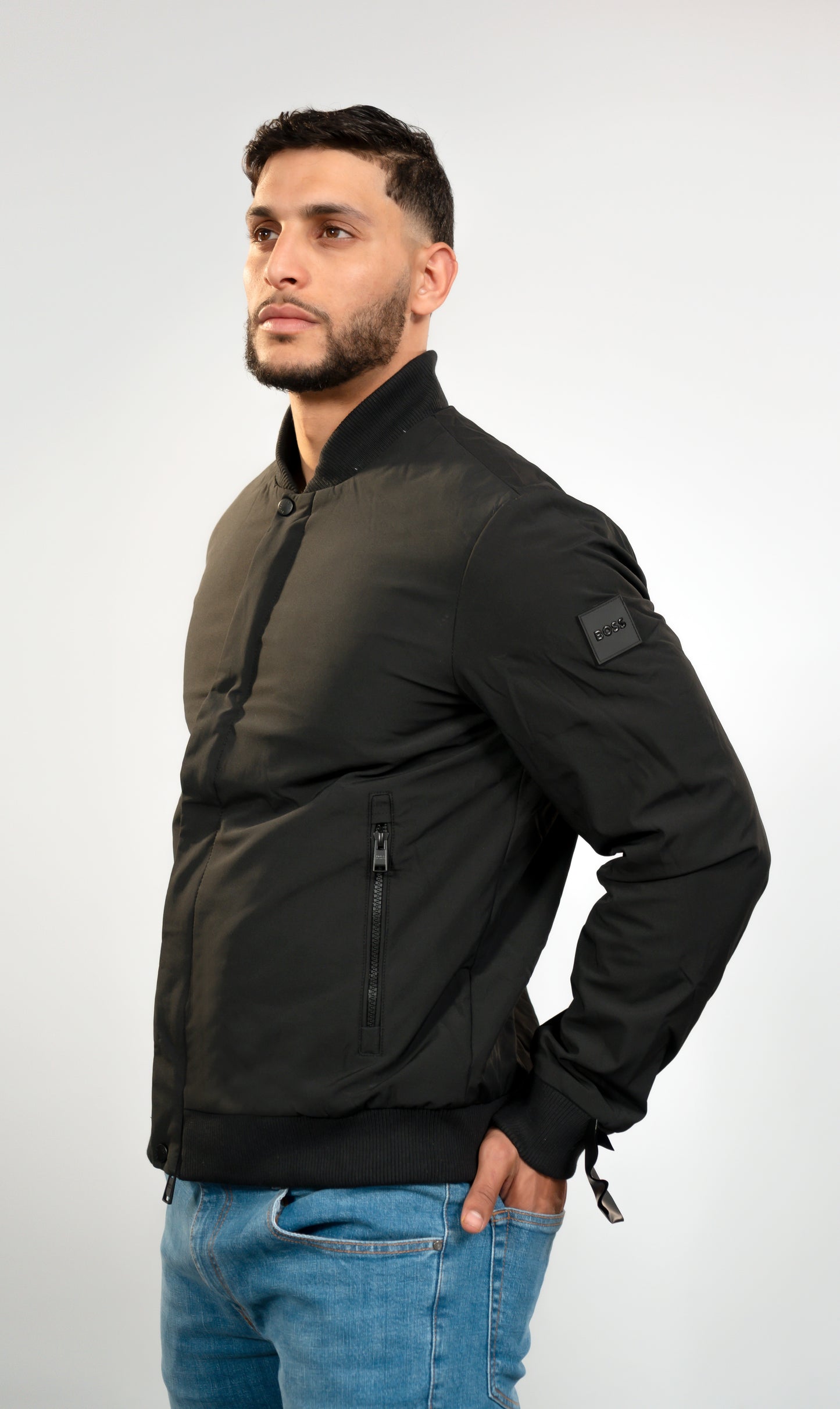 HUGO BOSS Veste mi-saison Noir