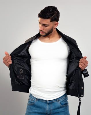 HUGO BOSS Veste mi-saison Noir