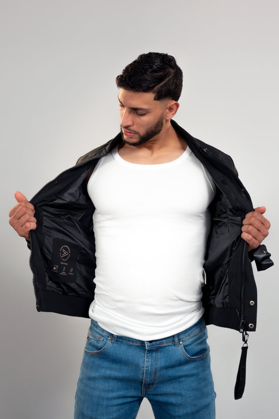 HUGO BOSS Veste mi-saison Noir