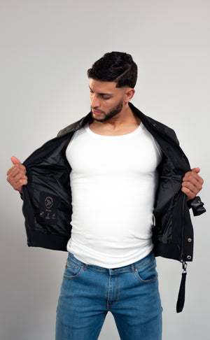 HUGO BOSS Veste mi-saison Noir