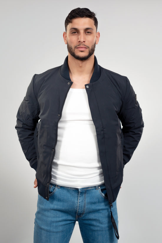 HUGO BOSS Veste mi-saison Bleu