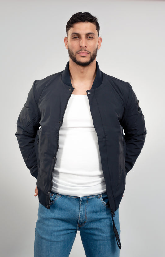 HUGO BOSS Veste mi-saison Bleu