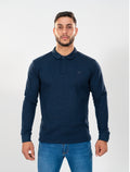 ARMANI Polo Manches Longues Navy