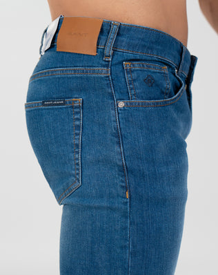 GANT Jean Slim Mid Blue