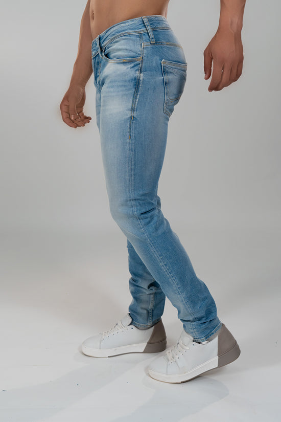 Jeans Slim Fit T Light Blue