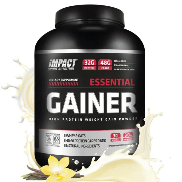 Essential Mass Gainer 3 KG Impact Nutrition