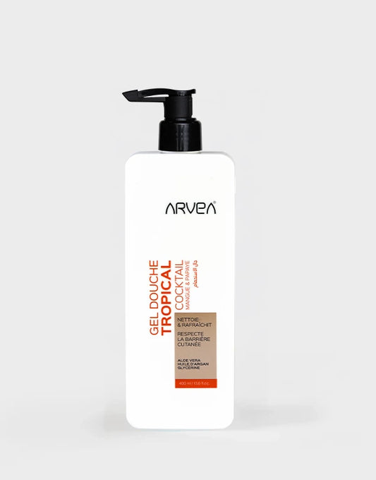 GEL DOUCHE TROPICAL COCKTAIL MANGUE & PAPAYE 400 ML