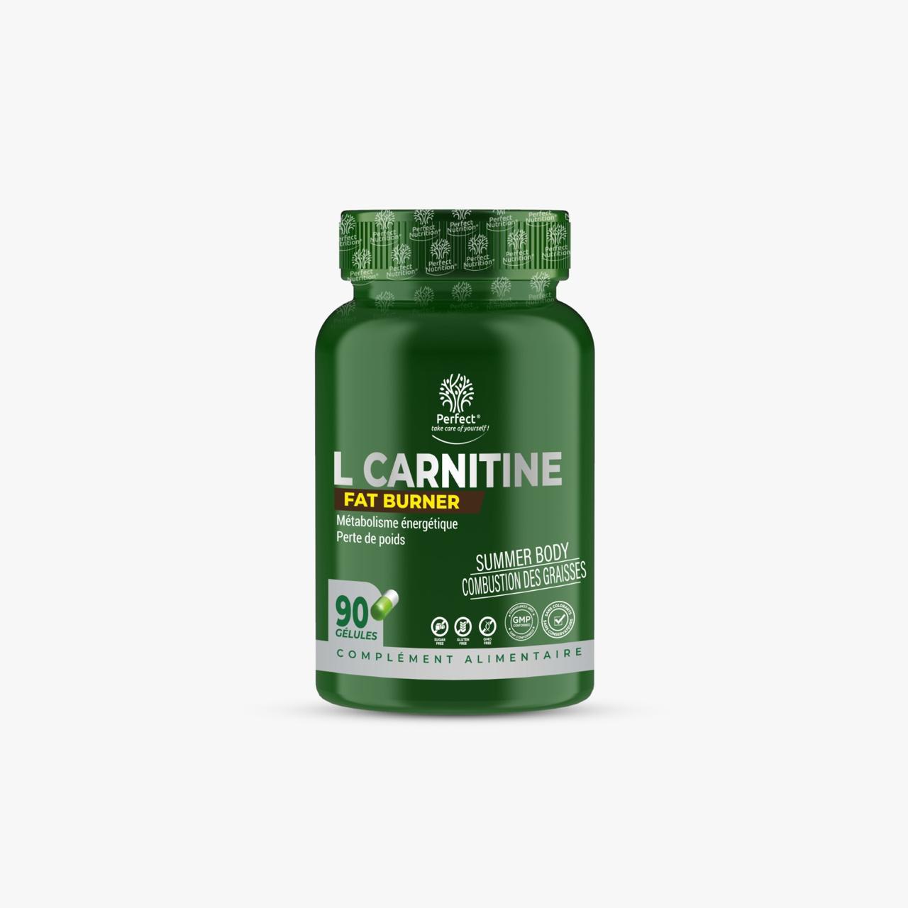 L Carnitine Fat Burner 90 Gélules Perfect Nutrition