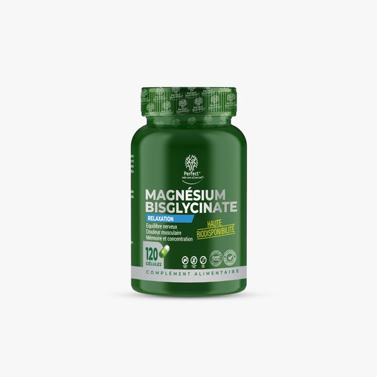 Magnesium Bisglycinate 120 Gélules Perfect Nutrition