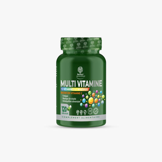 Multivitamine 120 Gélules 300 Mg Perfect Nutrition