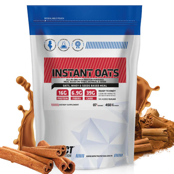 Instant OATS 450 G Impact Nutrition
