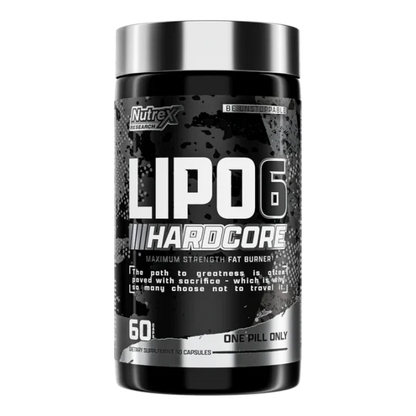 NUTREX Lipo-6 Hardcore BEST FAT KILLER