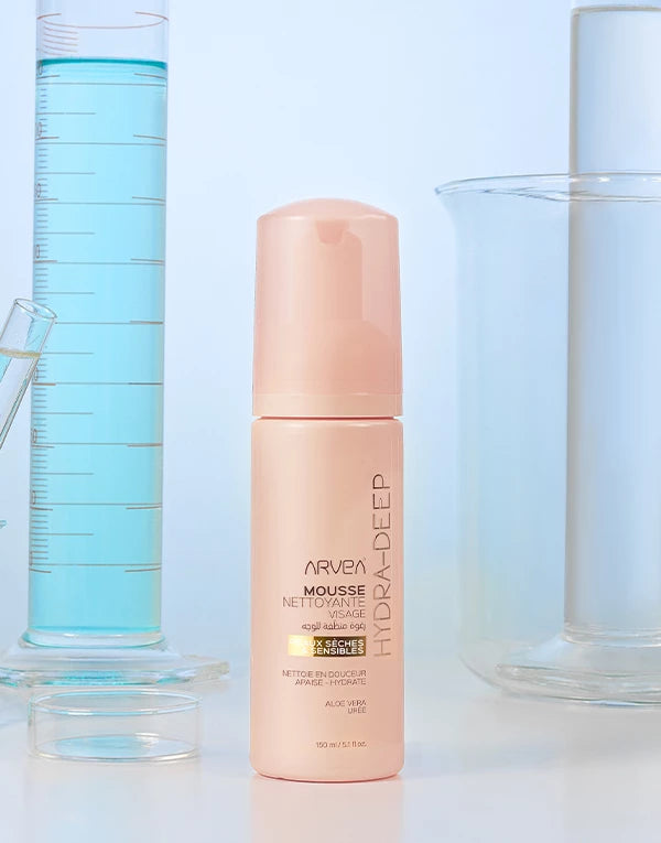 MOUSSE NETTOYANTE VISAGE HYDRA-DEP PEAUX SÈCHES &amp; SENSIBLES