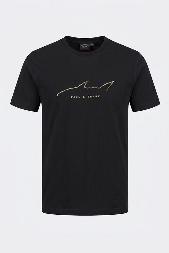 Paul & Shark T-shirt-Brodée Unisexe