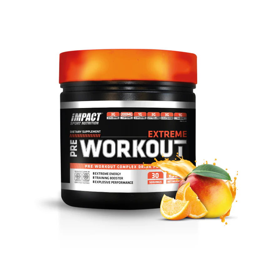 Extreme Pre Workout Impact Nutrition