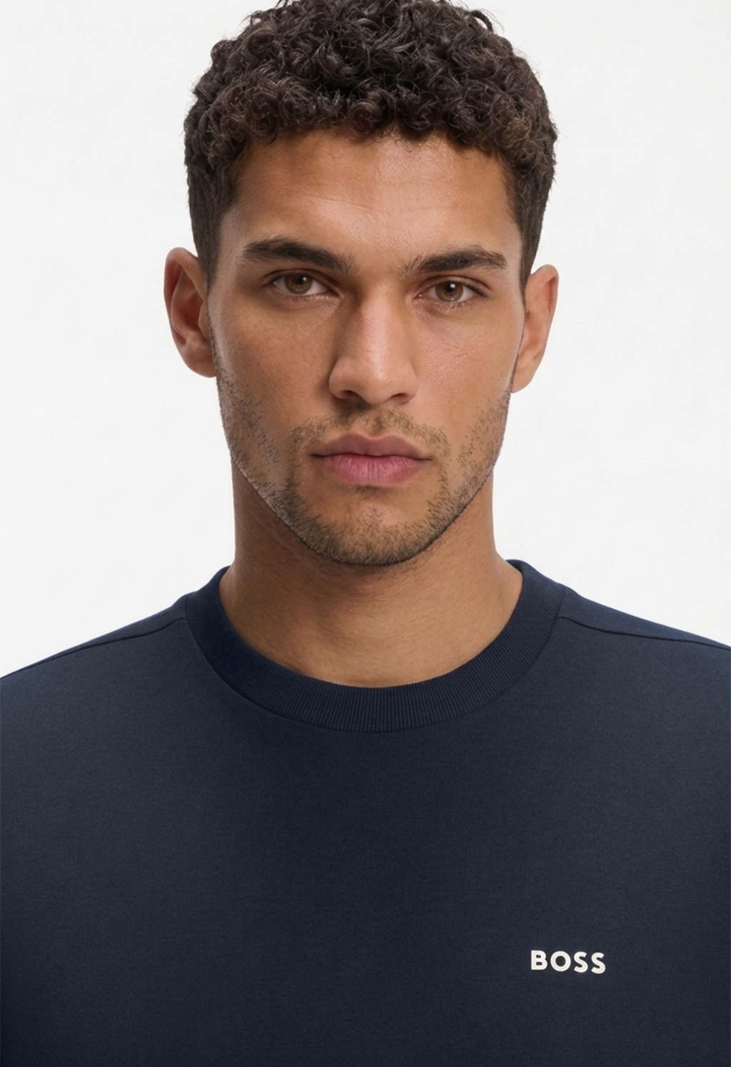 Boss Cotton T-shirt-logo UniSexe