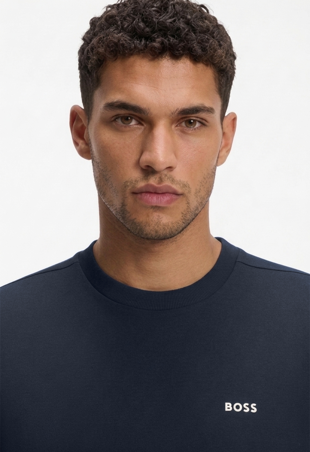 Boss Cotton T-shirt-logo UniSexe