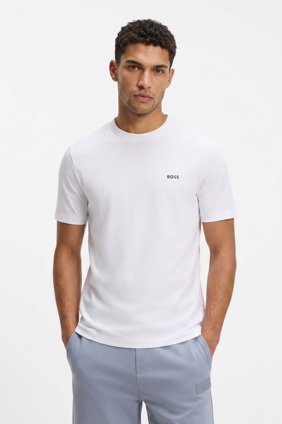 Boss Cotton T-shirt-logo UniSexe