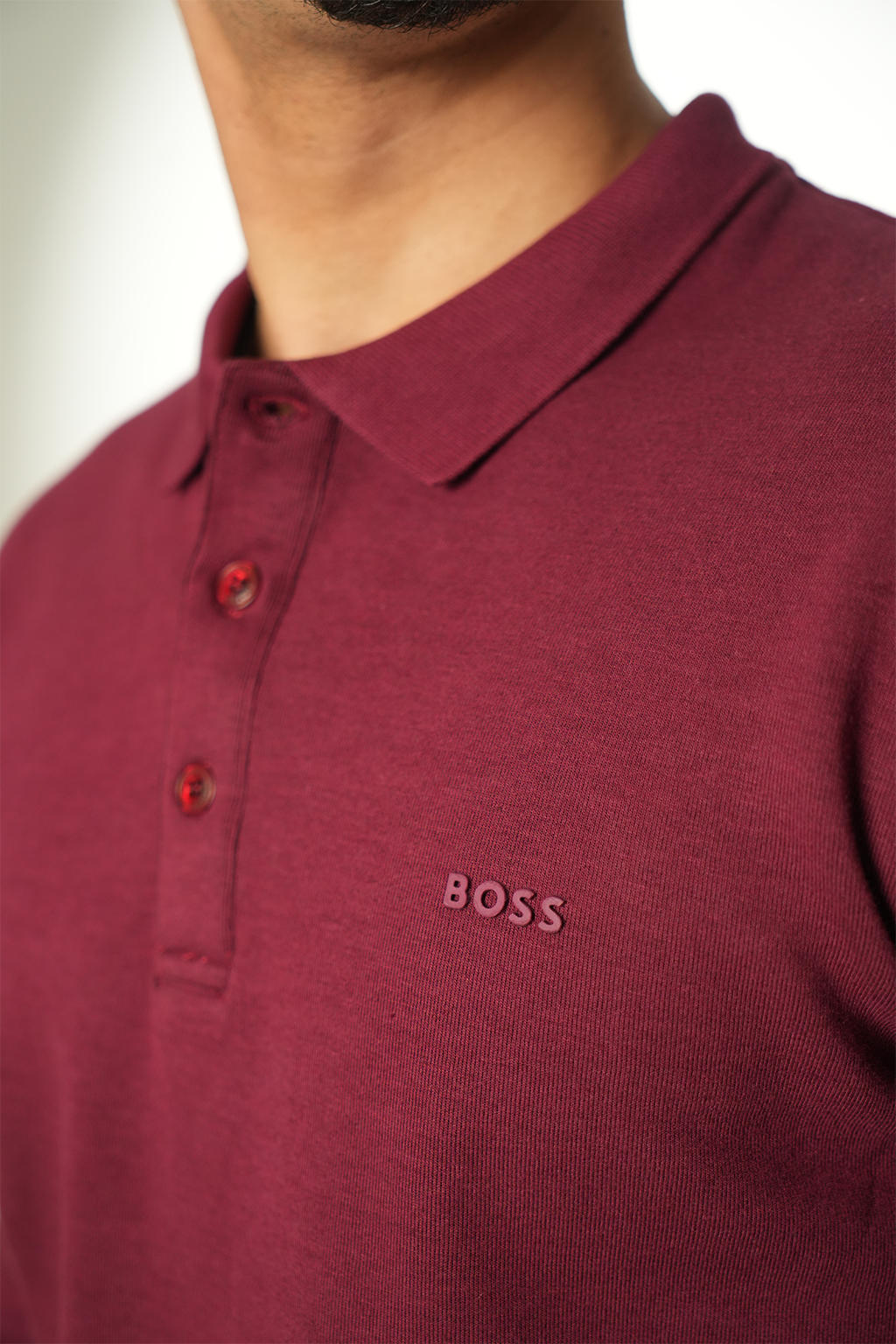 Boss Polos Manches Longues