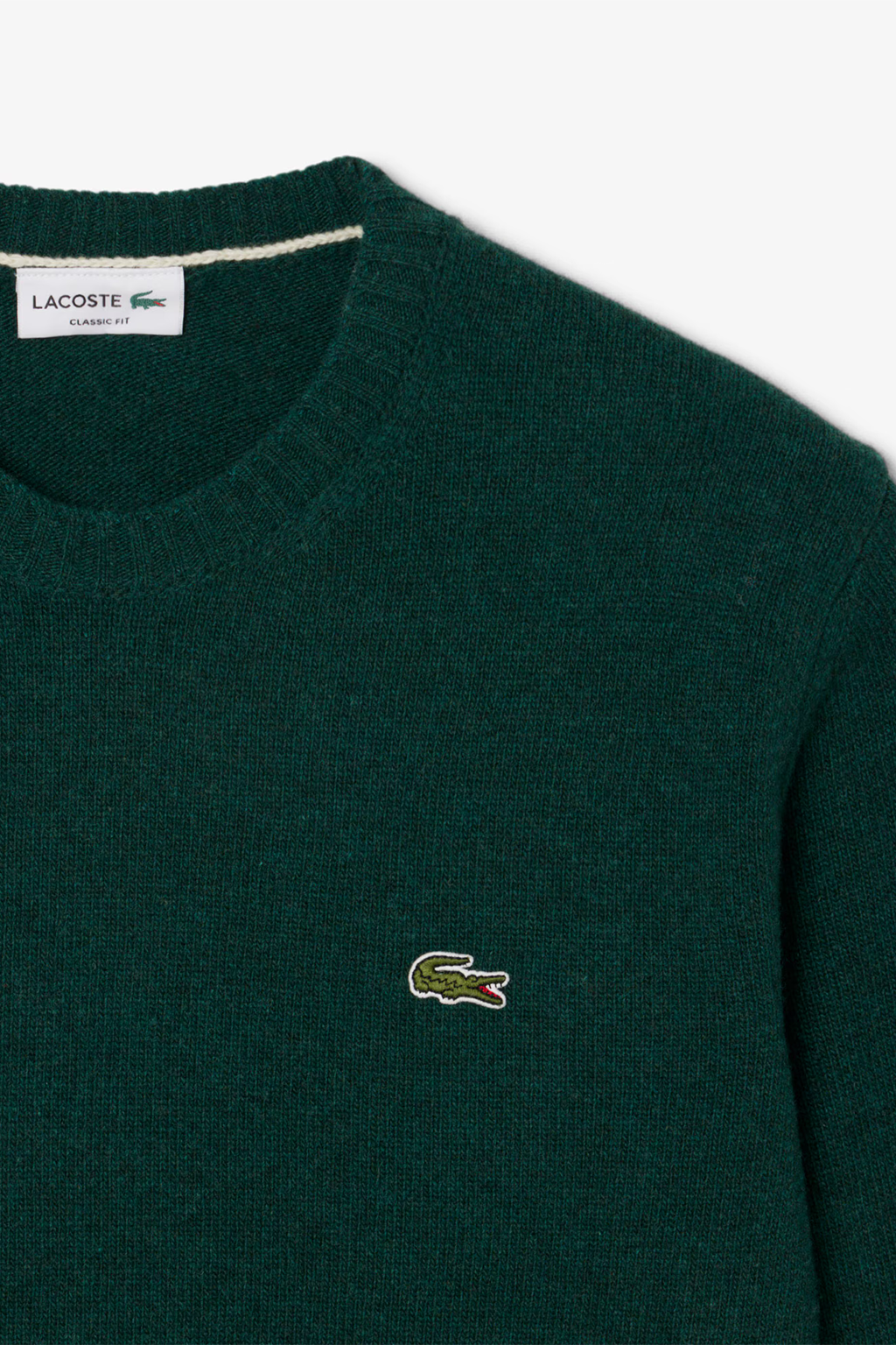 Lacoste Pull en laine col rond