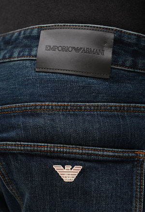 Emporio Armani POCKETS PANT - Regular Fit- Navy