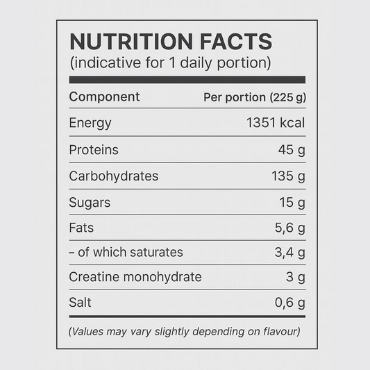 BIG MASS GAINER – GSN | 1KG