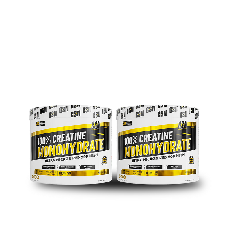Pack 2 Créatine GSN Monohydrate 200 G