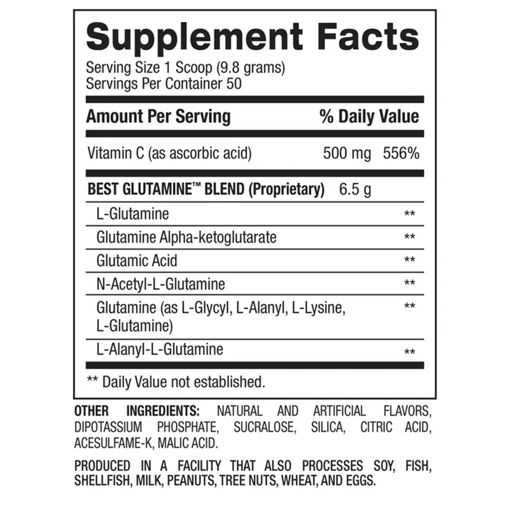 Best Glutamine - 50 Serving