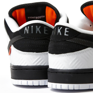 Nike SB « Tightbooth » Dunk Low QS – Blanc/Noir-Orange de sécurité