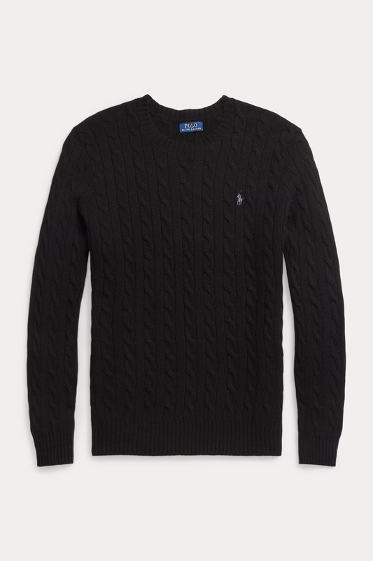 Polo Ralph Lauren Pull torsadé en laine et cachemire