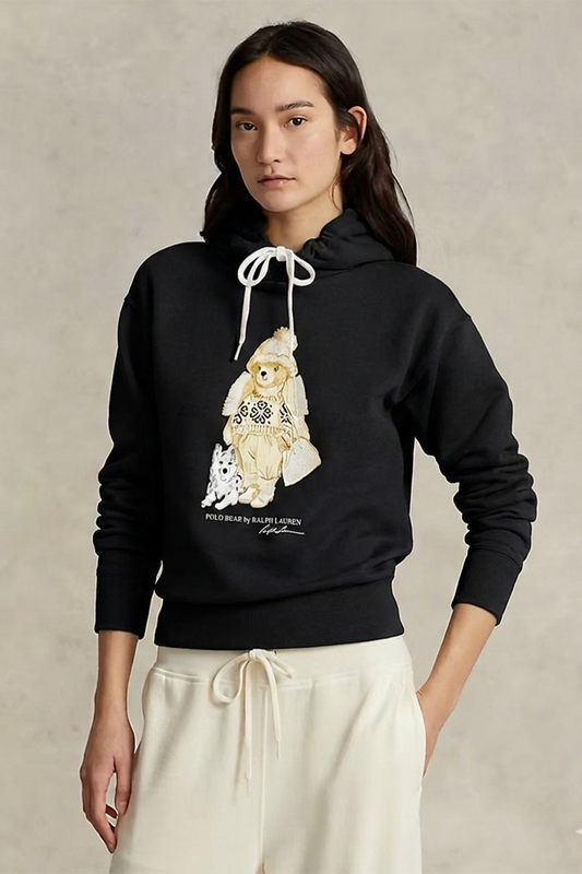 Polo Ralph Lauren POLO BEAR HOODIE - Sweat à Capuche - black