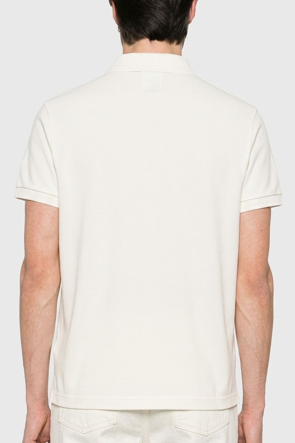 Moncler Polo en Coton Piqué  à empiècement logo
